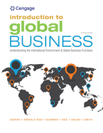 Introduction to Global Business: Understanding the International Environment & Global Business Functions