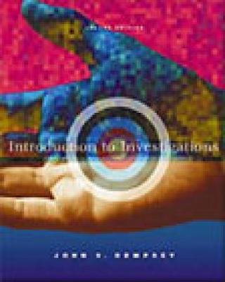 Introduction to Investigations - Dempsey, John S