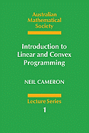 Introduction to Linear and Convex Programming