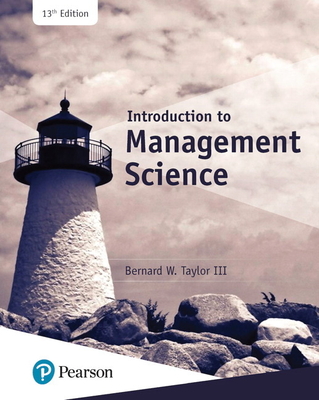 Introduction to Management Science - Taylor, Bernard, III