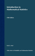 Introduction to Mathematical Statistics