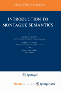 Introduction to Montague Semantics