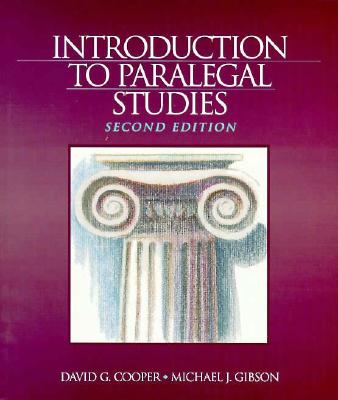Introduction to Paralegal Studies - Cooper, David