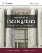 Introduction to Paralegalism: Perspectives, Problems and Skills