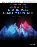 Introduction to Statistical Quality Control