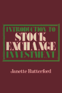 Introduction to Stock Exchange Investment