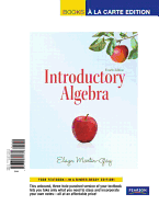Introductory Algebra, Books a la Carte Edition