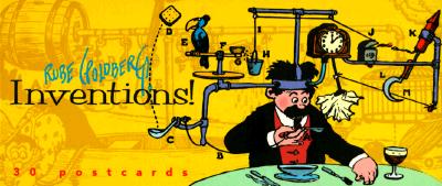 Inventions Postcard Book - Goldberg, Rube