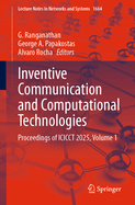 Inventive Communication and Computational Technologies: Proceedings of Icicct 2019