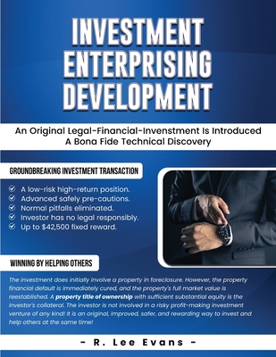 Investment Enterprising Development - Evans, R Lee