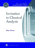 Invitation to Classical Analysis