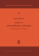Ionen in Nichtw�ssrigen L�sungen