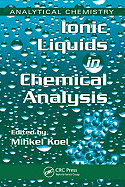 Ionic Liquids in Chemical Analysis