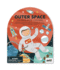 Coloring Book With Stickers Outer Space