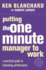 Putting the One Minute Manager to Work
