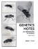 Genetics Notes: an Introduction to Genetics (8th Edition)