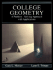College Geometry: a Problem Solving Approach With Applications