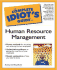 The Complete Idiot's Guide(R) to Human Resource Management