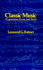 Classic Music: Expression, Form and Style