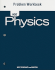 Problem Workbook