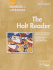 Holt Elements of Literature, the Holt Reader, First Course Grade 7