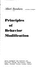 Principles of Behavior Modification Albert Bandura