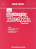 Decisions for Health: Study Guide Level Red