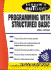 Schaum's Outline of Programming With Structured Basic