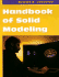 Handbook of Solid Modeling