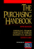 The Purchasing Handbook. 5th Ed