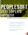 Peoplesoft Developer's Handbook
