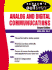 Analog and Digital Communications (Schaum's Outlines)