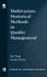 Multivariate Statistical Methods in Quality Management