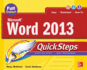 Microsoft� Word 2013 Quicksteps