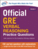 Official Gre Verbal Reasoning Practice Questions: 1