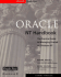 Oracle for Nt Handbook