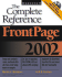 Frontpage 2002: the Complete Reference