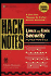 Hacknotes(Tm) Linux and Unix Security Portable Reference