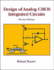 Design of Analog Cmos Integrated Circuits-India Edition