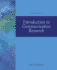 Introduction to Communication Research, 4th Edition
