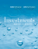 Investments Analysis and Behavior With S&P Bind-in Card
