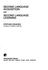 Second Language Acquisition and Second Language Learning