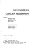 Advances in Cancer Research, Volume 41, Volume 41