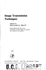 Image Transmission Techniques. [Advances in Electronics and Electron Physics, Supplement 12]