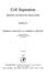 Cell Separation: Methods and Selected Applications, Vol. 3