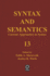 Current Approaches to Syntax: 13