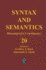 Syntax and Semantics: Discontinuous Constituency