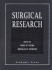 Surgical Research (Hb 2001)