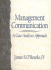 Management Communication: a Case-Analysis Approach