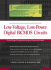 Low-Voltage Low-Power Digital Bicmos Circuits: Circuit Design, Comparative Study and Sensitivity Analysis
